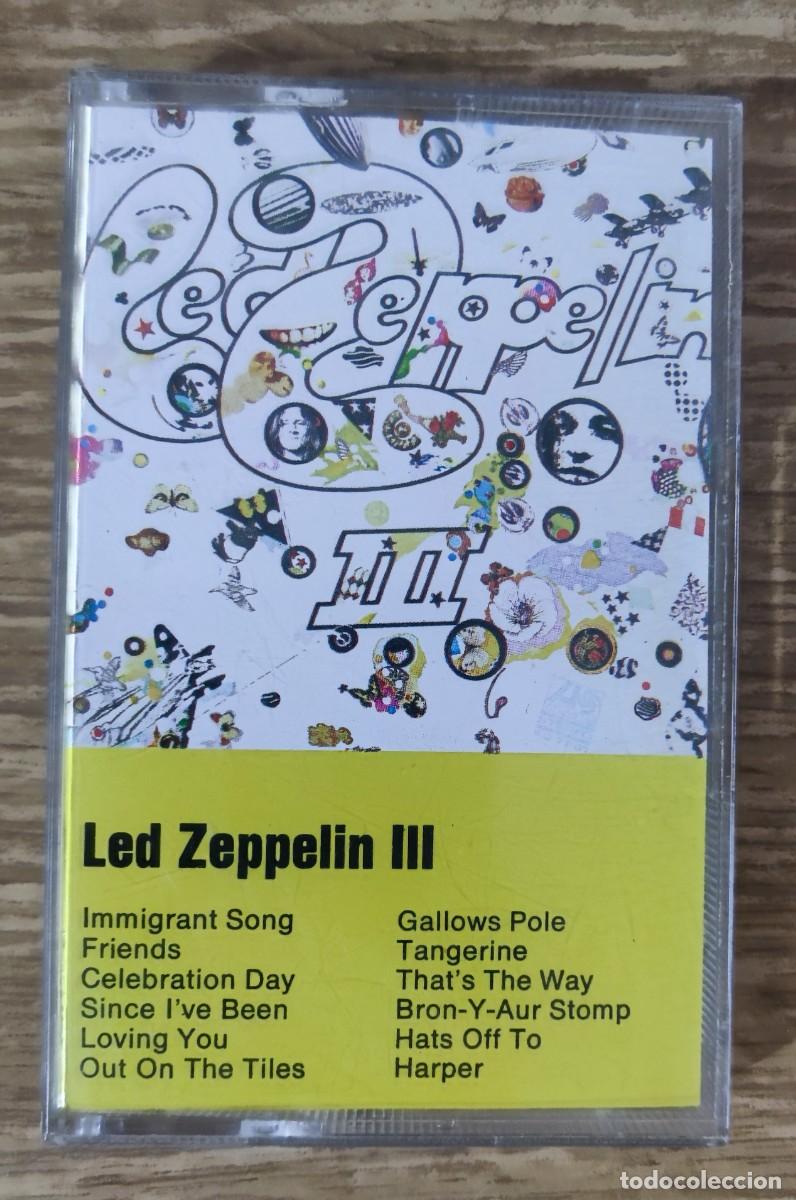 Casetes antiguos: Cassette Led Zeppelin - III (1970) ed. alemana