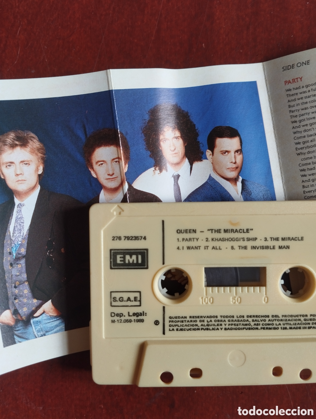 Casetes antiguos: Queen - The Miracle -cassette - Foto 3