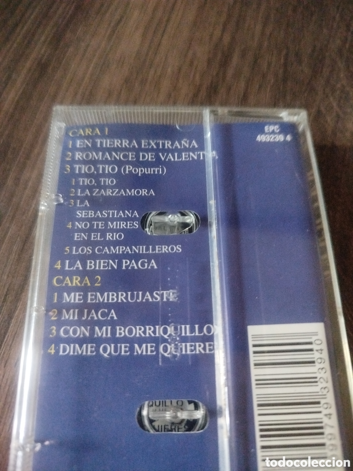 Casetes antiguos: Raphael (Romance de valent&iacute;a ,en tierra extra&ntilde;a) - Foto 2