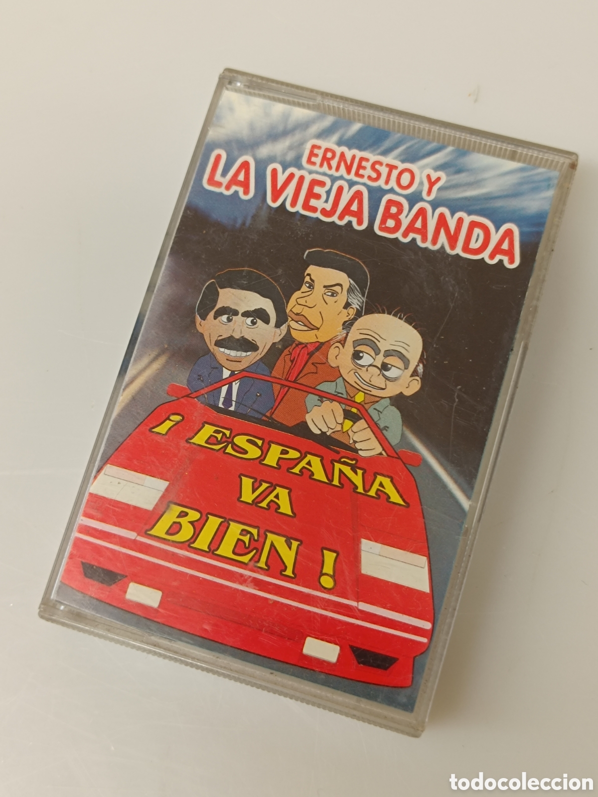 Cassetes antigas: Casete Ernesto y la vieja banda Espa&ntilde;a va bien!