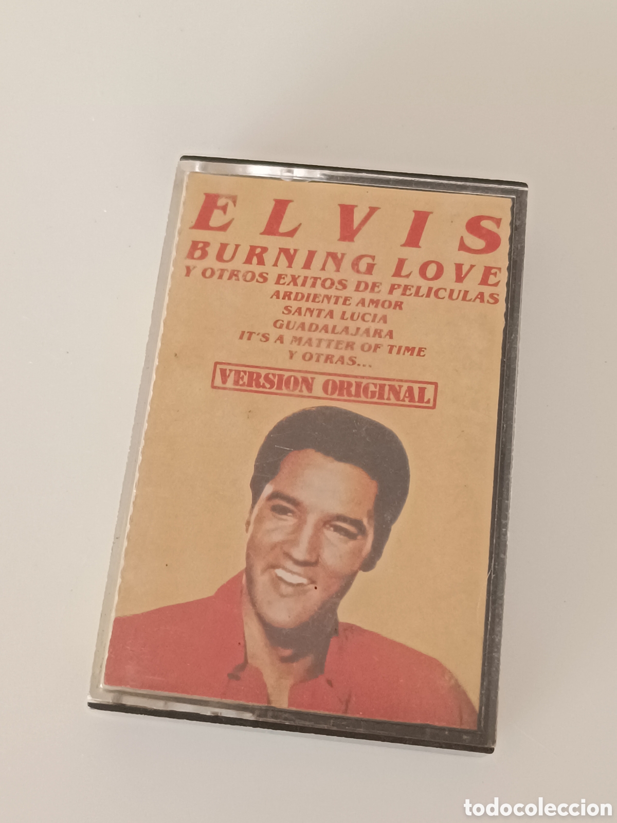 Cassetes antigas: Casete Elvis Presley burning love Indalo 43210