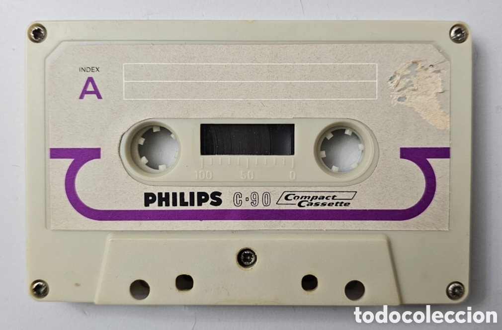 Casetes antiguos: CASSETTE PHILIPS C-90 TYPE I Made In Holland 1966 MUY RARA