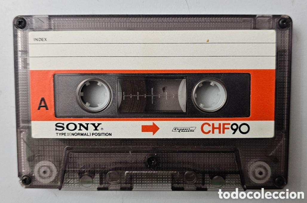 Casetes antiguos: CASSETTE SONY CHF 90 TYPE I Made in Japan 1978 RARE