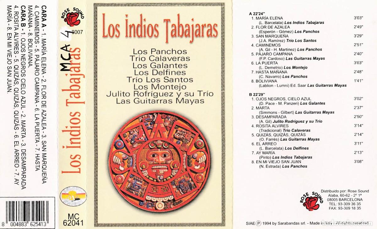 Casetes antiguos: Los Indios Tabajaras (Cassette) - Foto 1