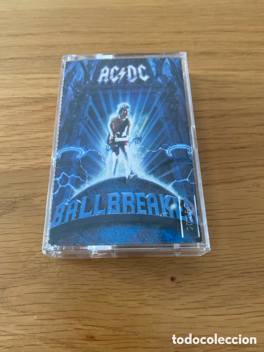 Casetes antiguos: Cinta casete cassettee AC/DC Acdc - disco Ballbreaker