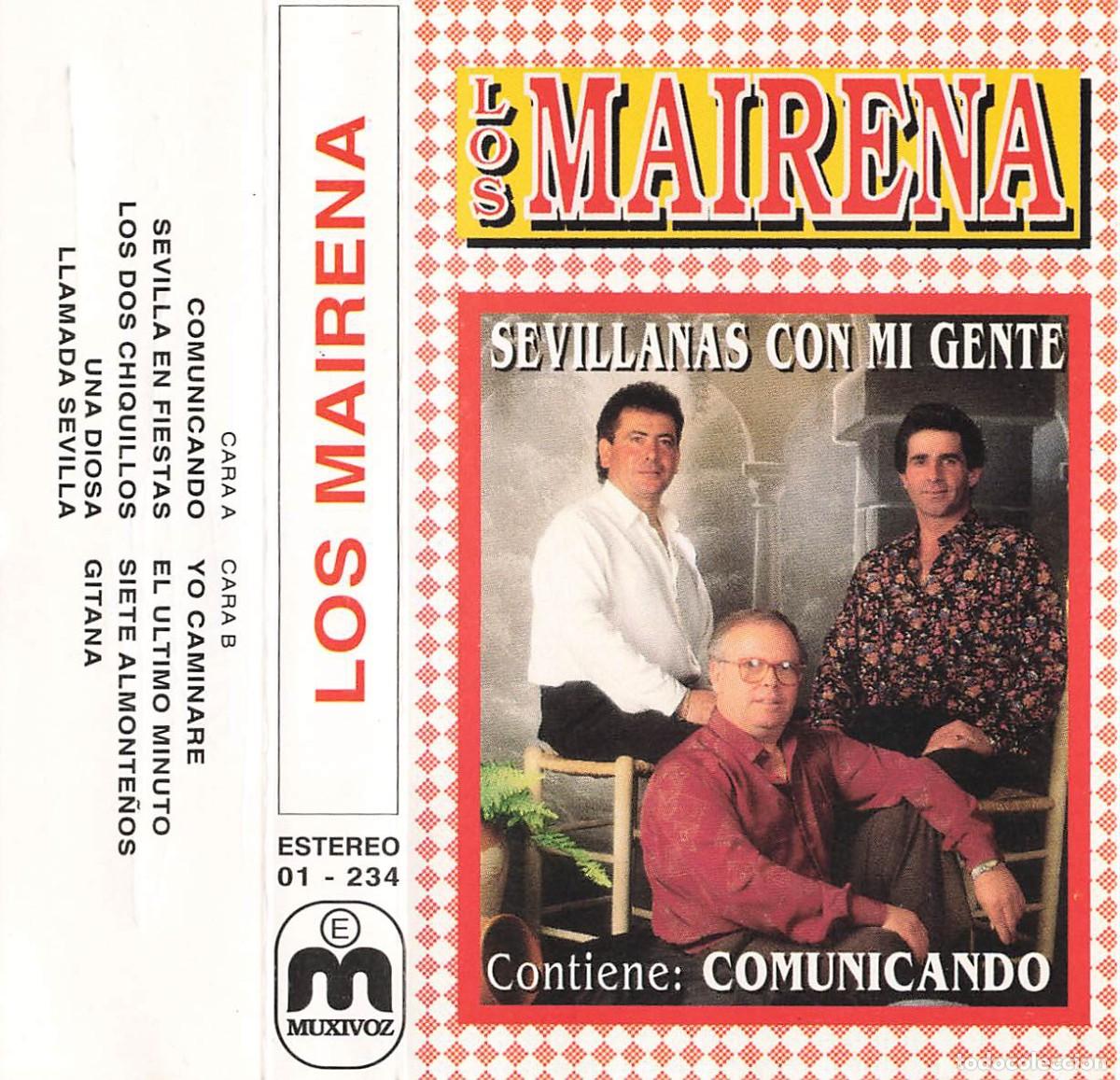 Casetes antiguos: Los Mairena - Sevillanas con mi Gente (Cassette)