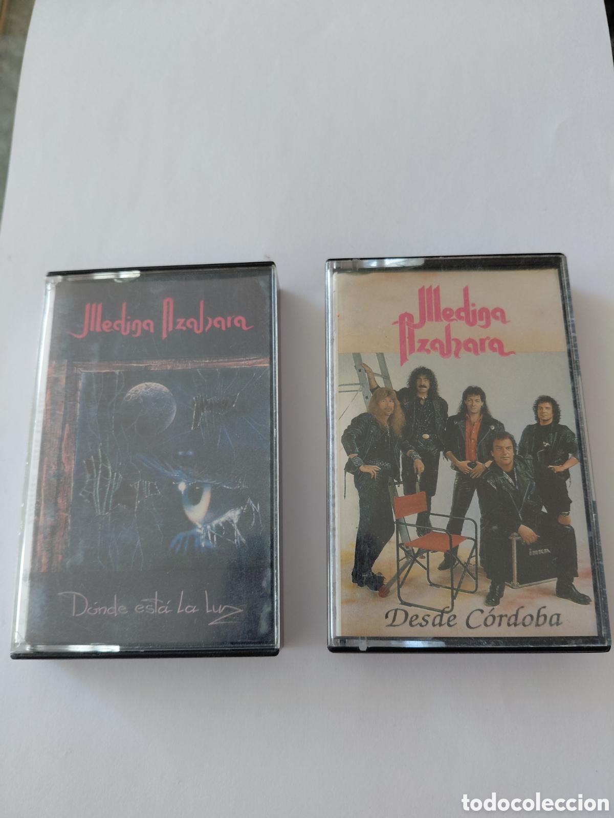 Casetes antiguos: 2 cintas de cassette Medina Azahara