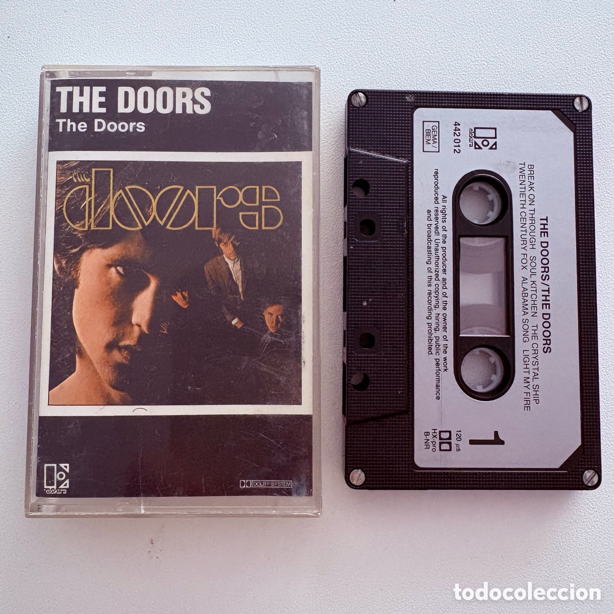 Casetes antiguos: cinta cassette the doors edicion europea