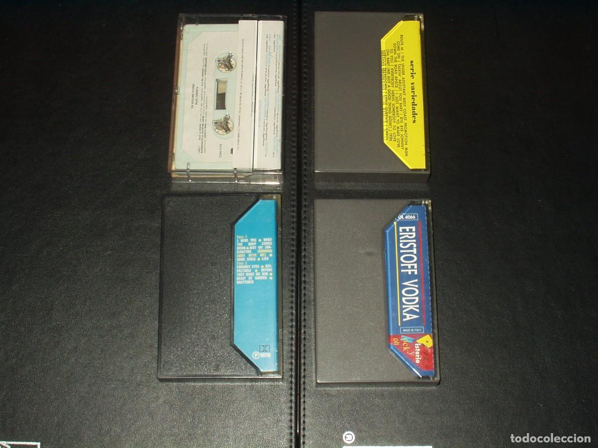 Casetes antiguos: LOTE 4 CASSETTES ROLLING STONES - Foto 2