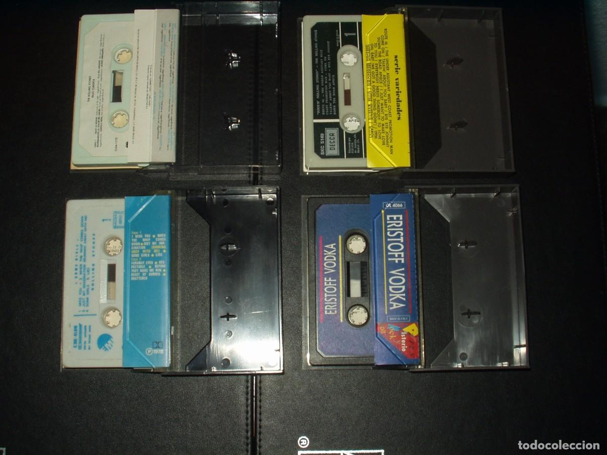 Casetes antiguos: LOTE 4 CASSETTES ROLLING STONES - Foto 3