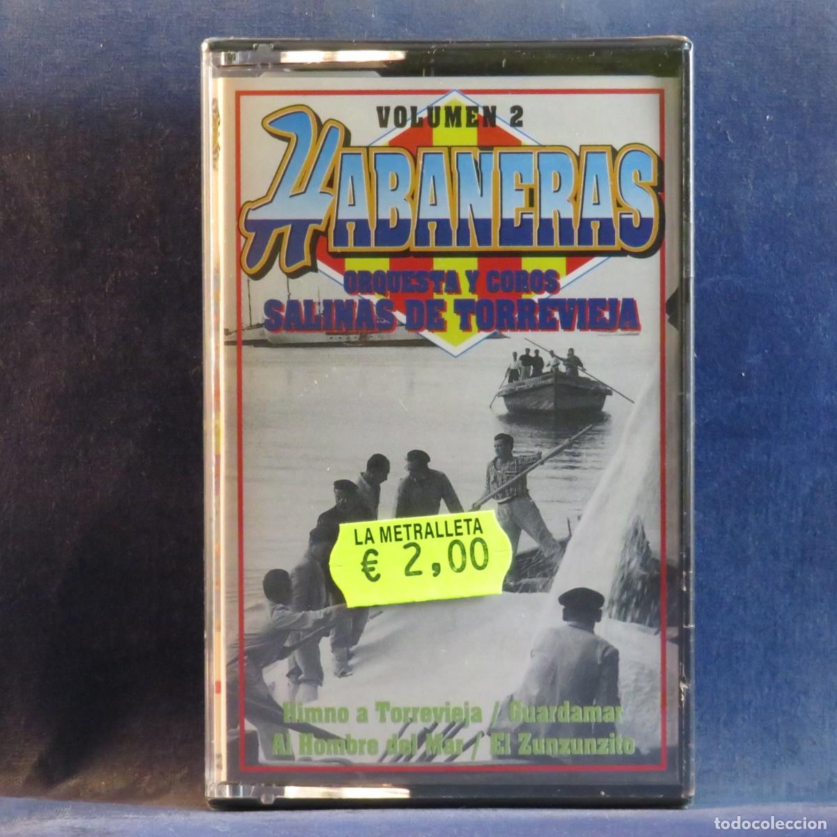 Casetes antiguos: ORQUESTA Y COROS SALINAS DE TORREVIEJA - HABANERAS - CASETE