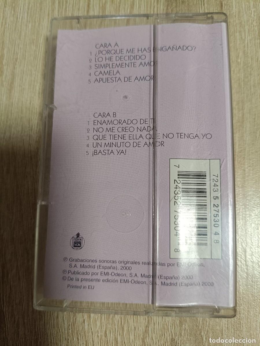 Casetes antiguos: CASETE - CAMELA - SIMPLEMENTE AMOR - EMI HISPA VOX - 2000 - Foto 2