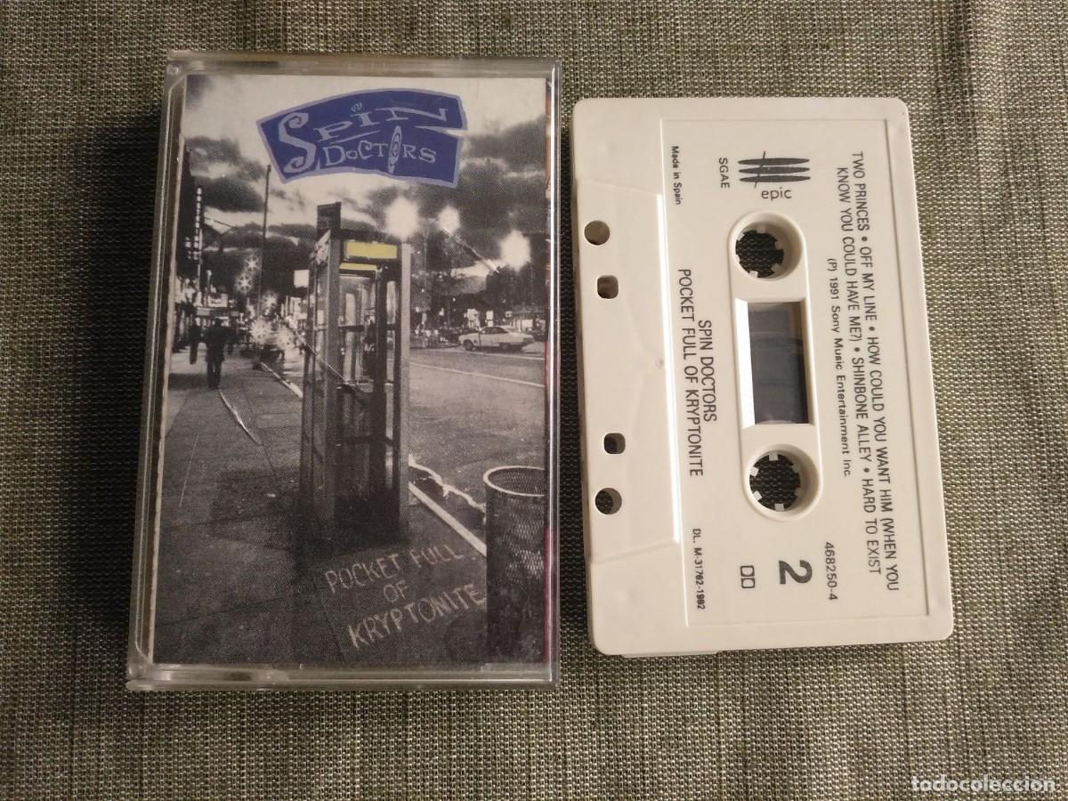 Casetes antiguos: Spin Doctors. Pocket Full of Kryptonite. Cinta Casete