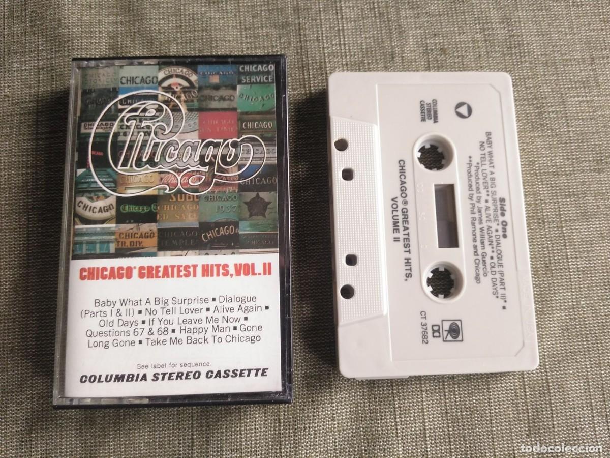 Casetes antiguos: Chicago Greatest Hits Grandes exitos. Cinta Casete