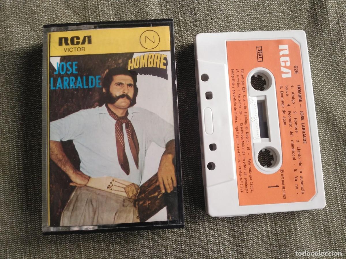 Casetes antiguos: Jose Larralde. Hombre. Cinta Casete