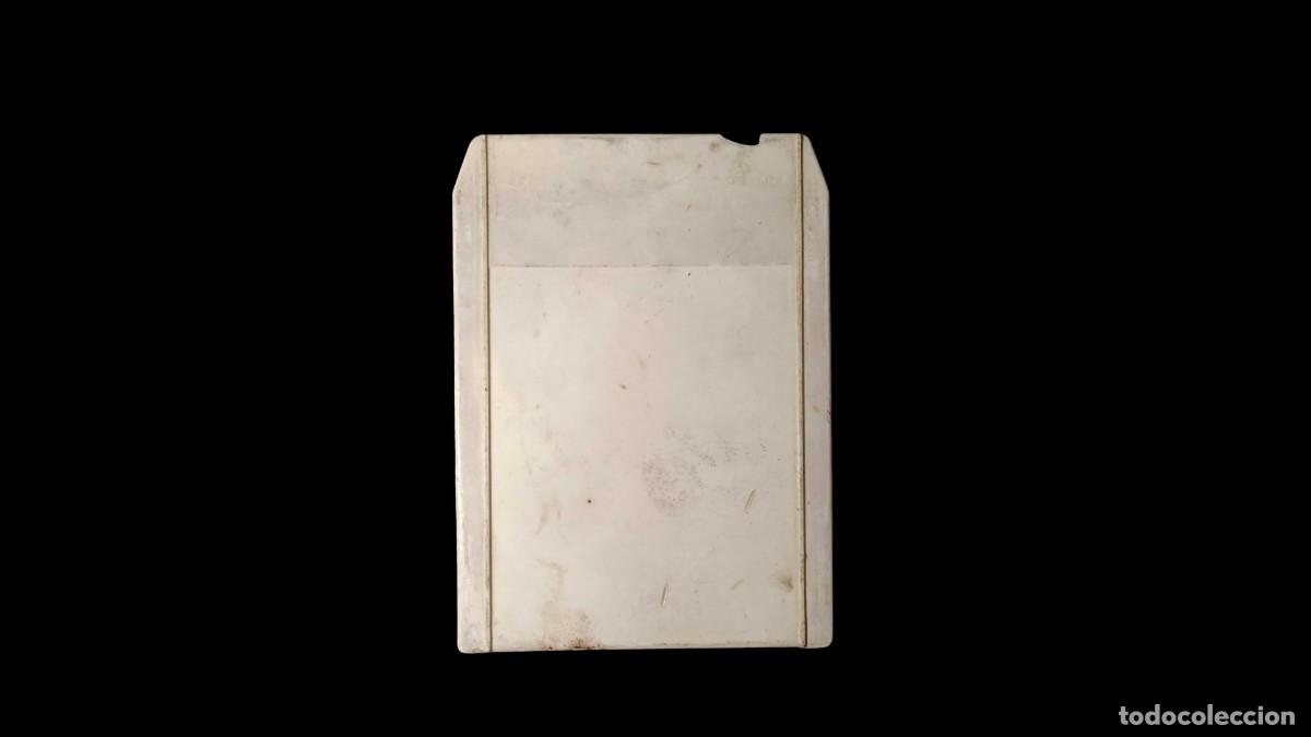 Casetes antiguos: CARTUCHO 8 PISTAS SIN IDENTIFICAR - CARCASA BLANCA - SIN ETIQUETA - A&Ntilde;OS 60-70