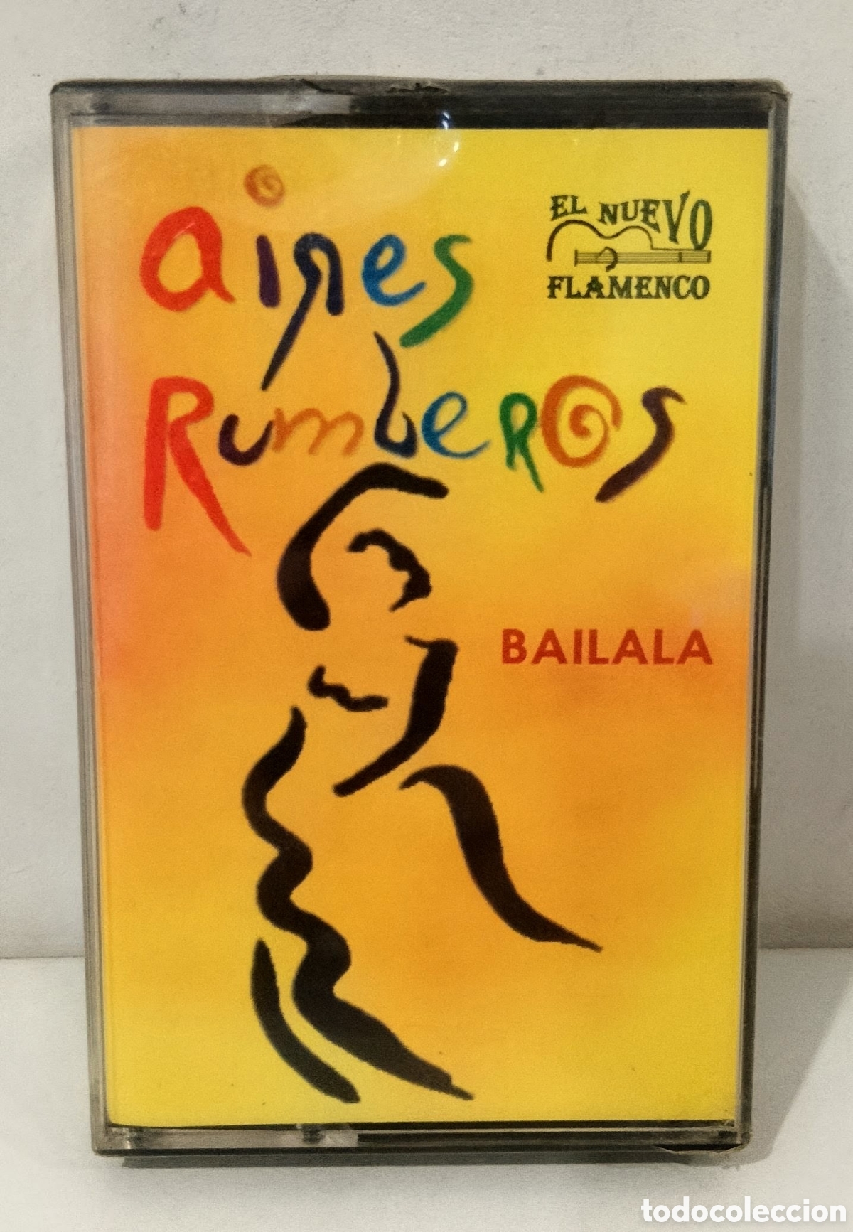 Casetes antiguos: AIRES RUMBEROS - BAILALA. EL NUEVO FLAMENCO. CASSETTE PRECINTADO