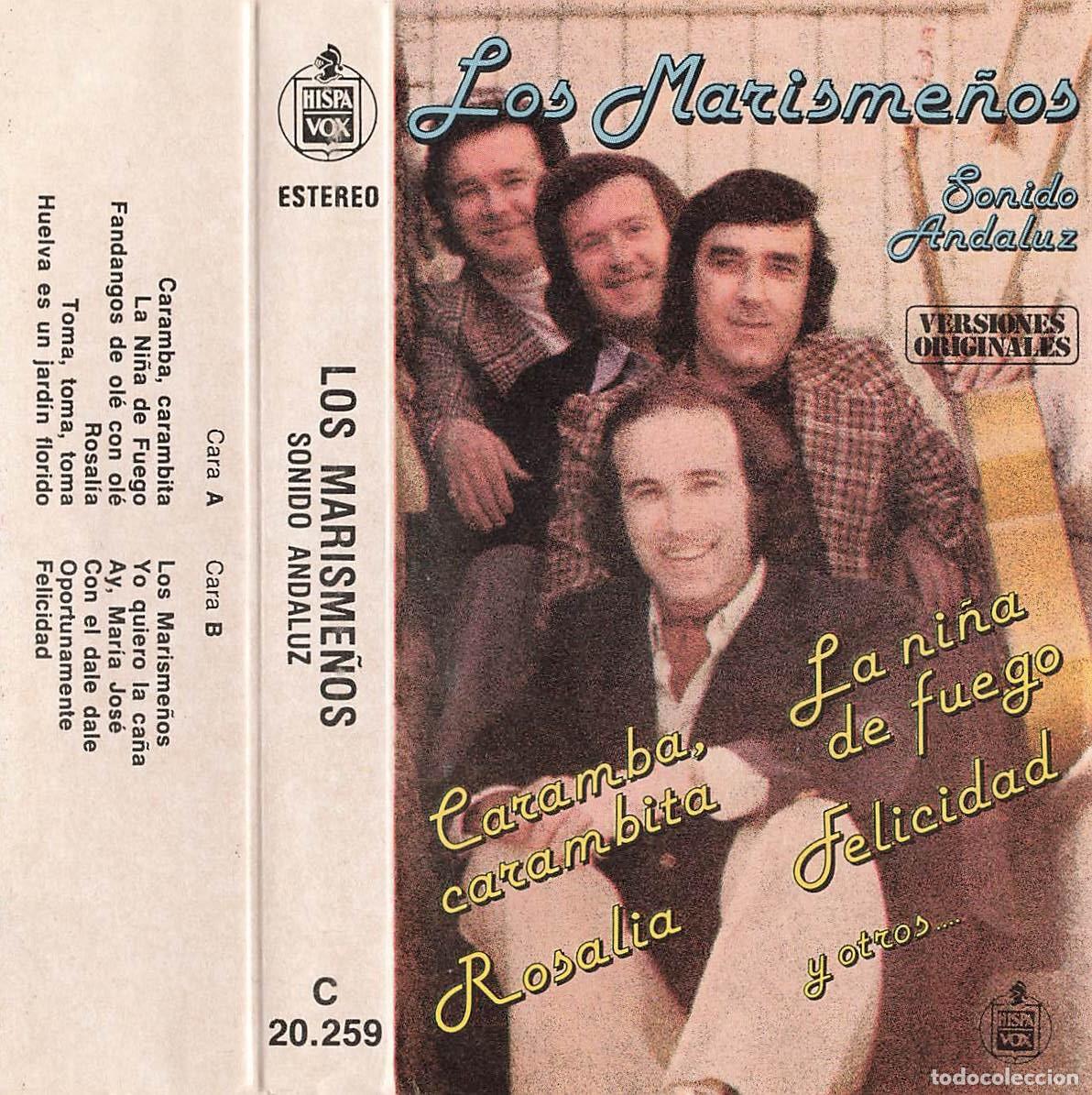 Casetes antiguos: Los Marisme&ntilde;os - Sonido Andaluz (Cassette)