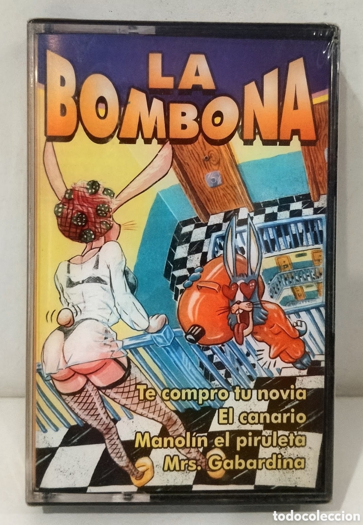 Casetes antiguos: LA BOMBONA. MUSICA LATINA. CASSETTE PRECINTADO