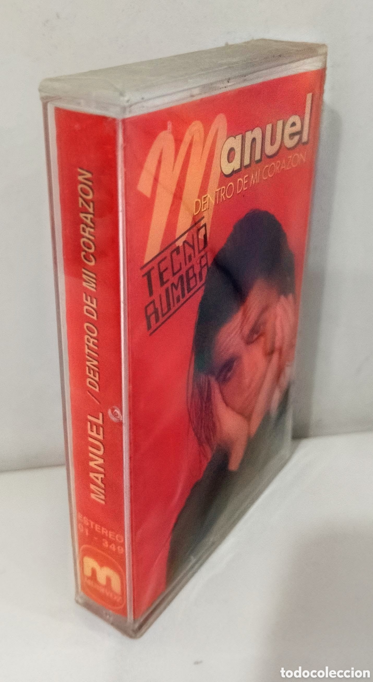 Casetes antiguos: MANUEL - DENTRO DE MI CORAZ&Oacute;N. CASSETTE PRECINTADO - Foto 2