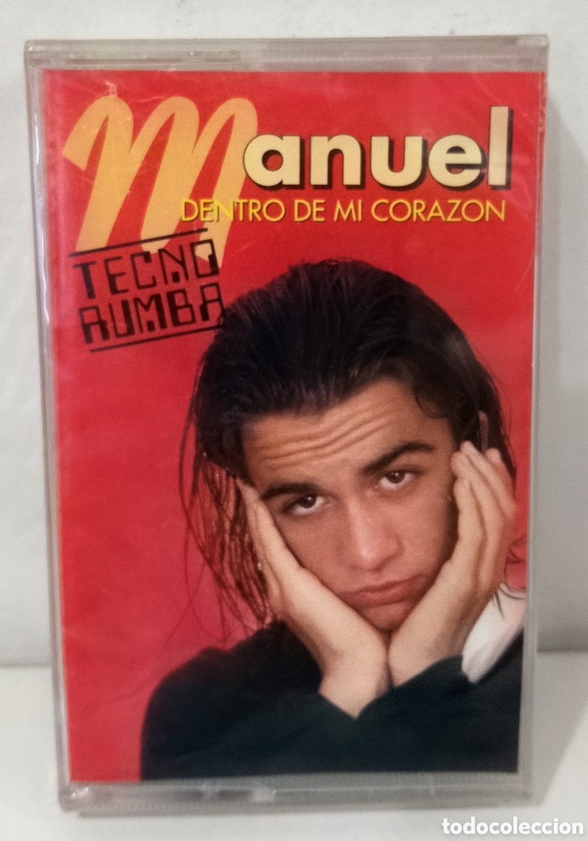 Casetes antiguos: MANUEL - DENTRO DE MI CORAZ&Oacute;N. CASSETTE PRECINTADO - Foto 1