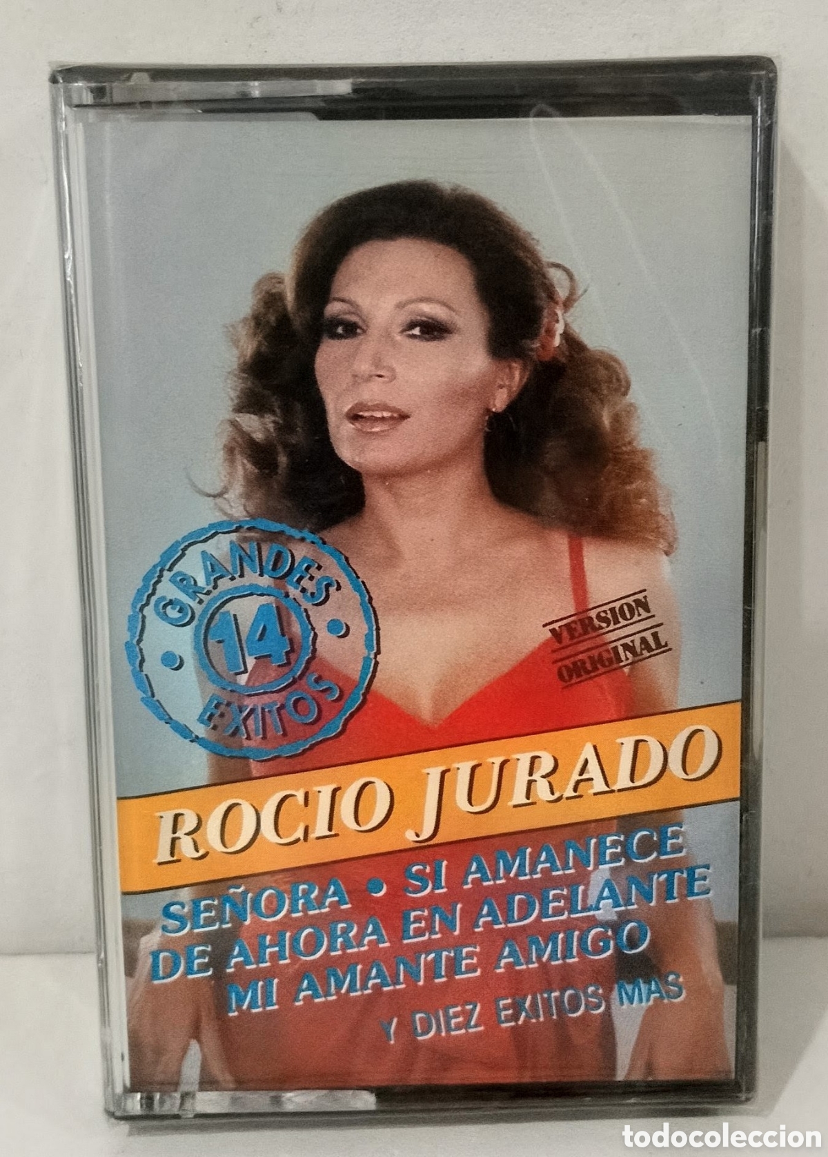 Casetes antiguos: ROC&Iacute;O JURADO - SE&Ntilde;ORA. 14 GRANDES &Eacute;XITOS. CASSETTE PRECINTADO