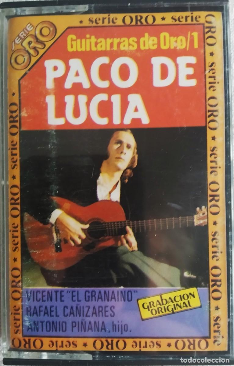 Casetes antiguos: PACO DE LUCIA *1985 * VICENTE EL GRANAINO * RAFAEL CA&Ntilde;IZARES * ANTONIO PI&Ntilde;ANA ,hijo