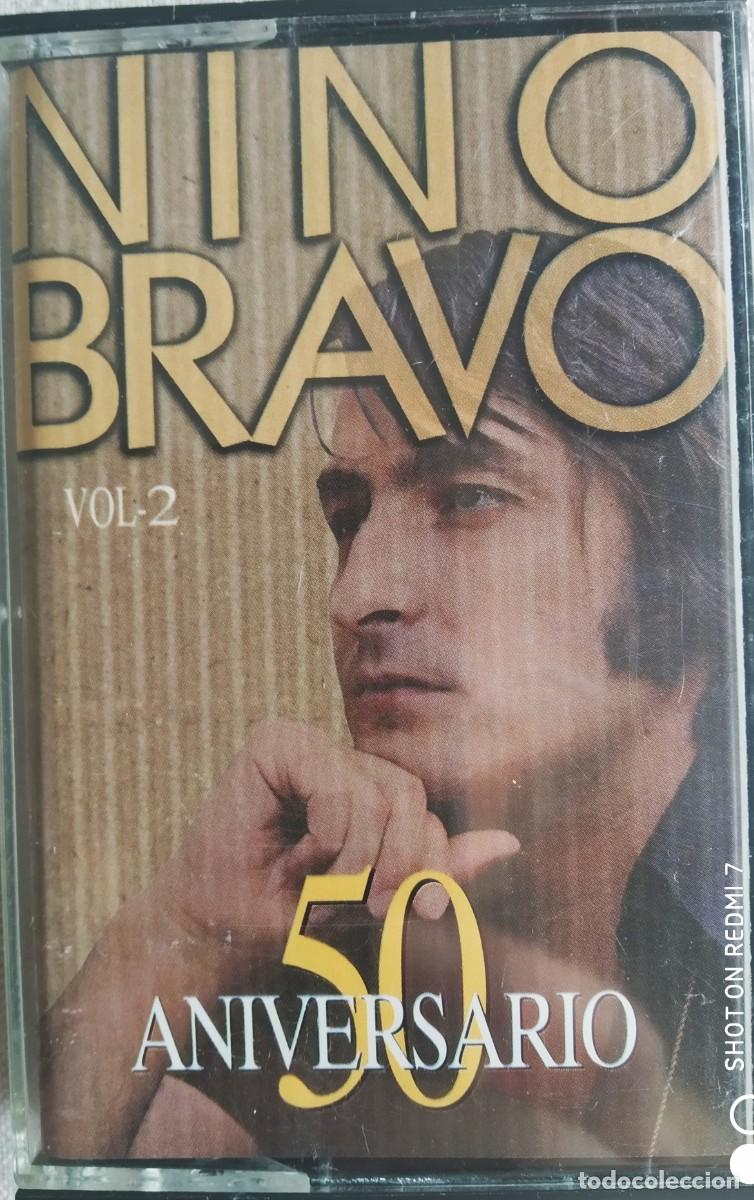 Casetes antiguos: NINO BRAVO * 1995 * 50 ANIVERSARIO * LIBRE * ESA SERA MI CASA *