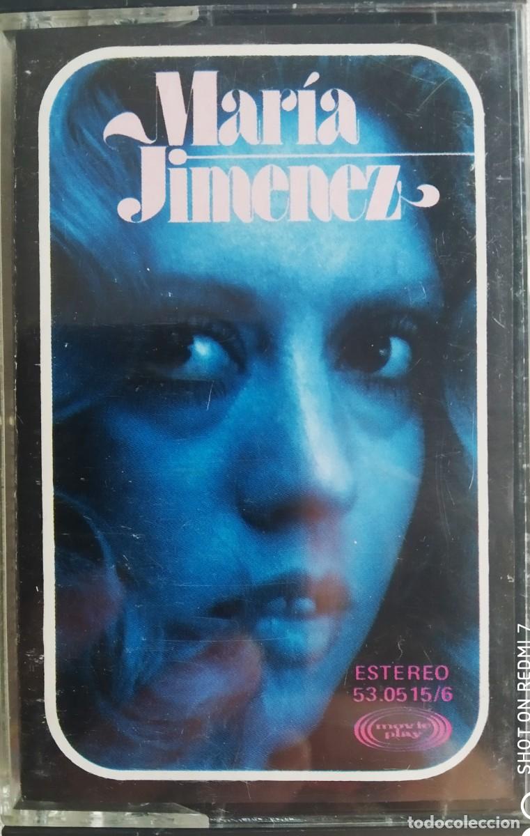 Casetes antiguos: MARIA JIMENEZ * 1978 * SE ACABO * OLVIDAME * LUCHARE *
