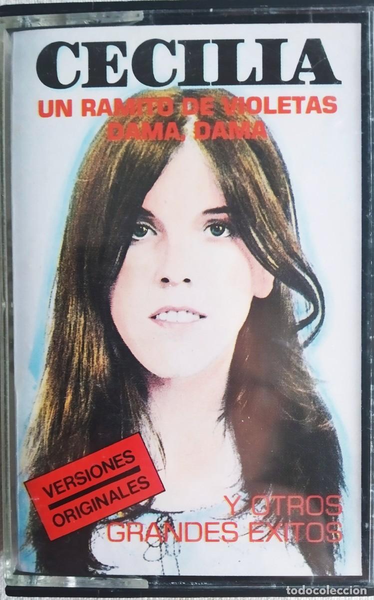 Casetes antiguos: CECILIA * 1985 * UN RAMITO DE VIOLETAS * DAMA DAMA *