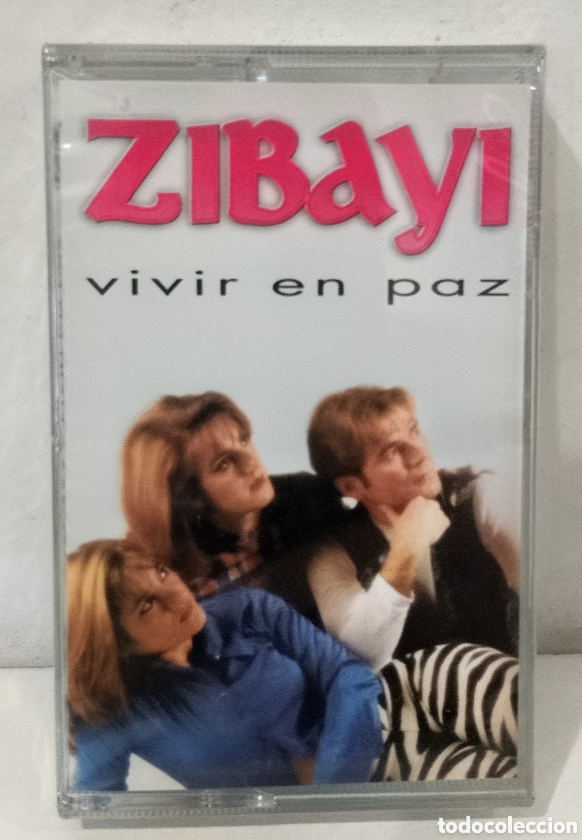 Casetes antiguos: ZIBAYI - VIVIR EN PAZ. CASSETTE PRECINTADO