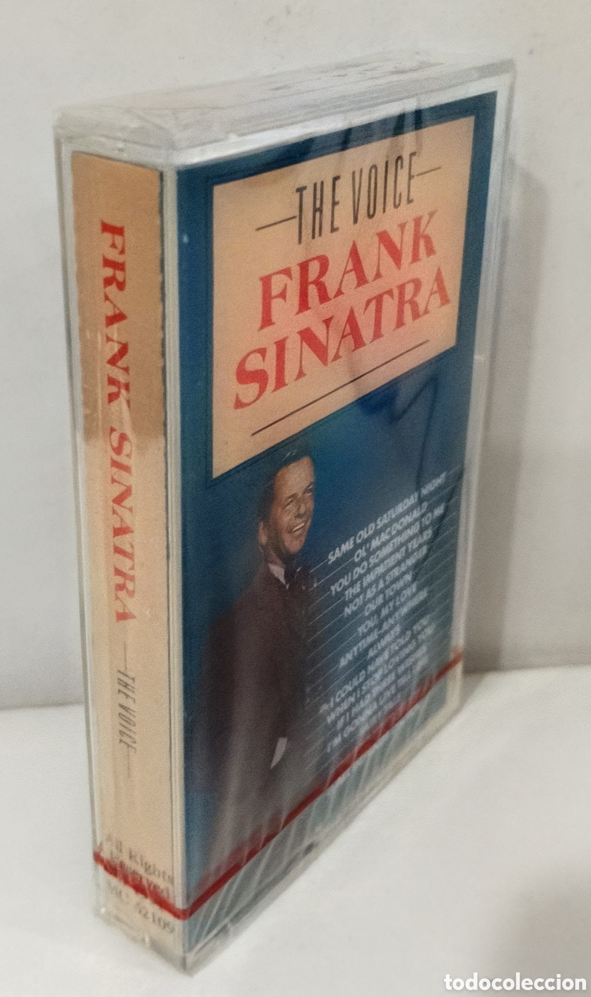 Casetes antiguos: FRANK SINATRA - THE VOICE. CASSETTE PRECINTADO - Foto 2