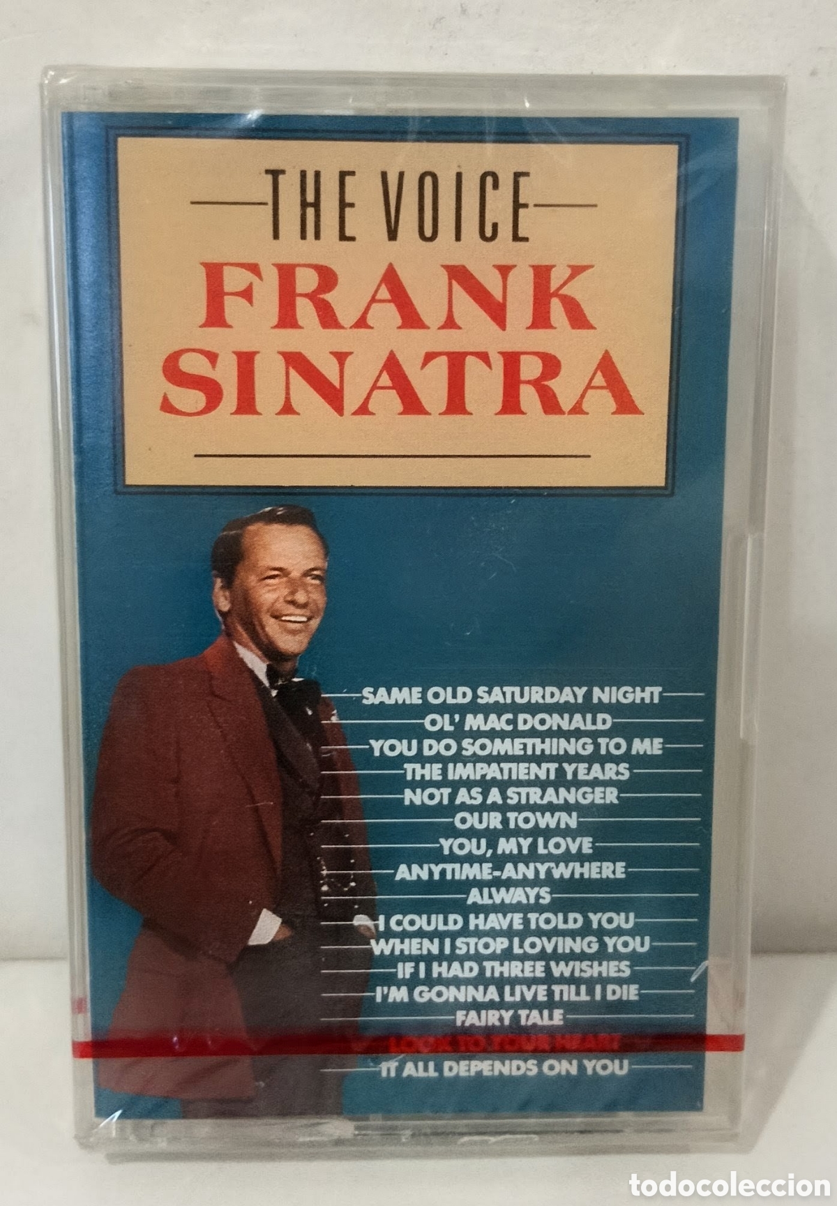 Casetes antiguos: FRANK SINATRA - THE VOICE. CASSETTE PRECINTADO
