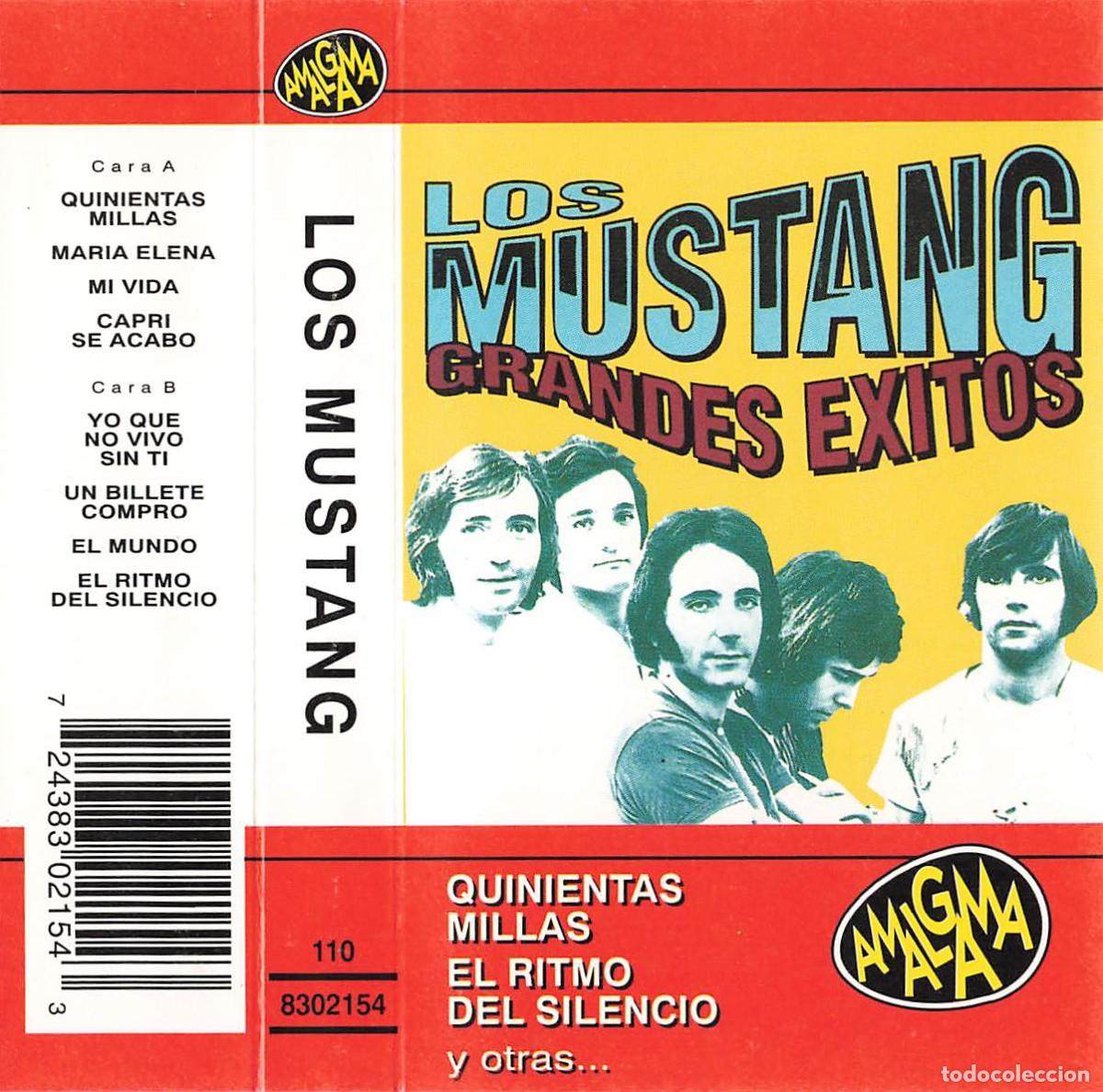 Casetes antiguos: Los Mustang - Grandes &Eacute;xitos (Cassette) - Foto 1
