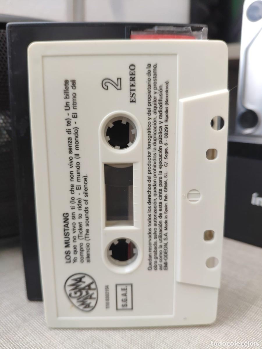 Casetes antiguos: Los Mustang - Grandes &Eacute;xitos (Cassette) - Foto 3