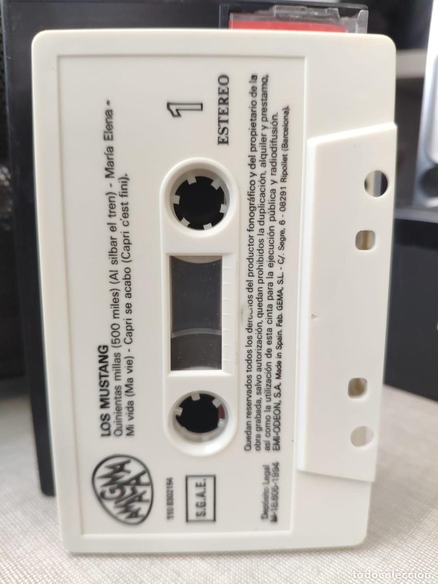 Casetes antiguos: Los Mustang - Grandes &Eacute;xitos (Cassette) - Foto 4