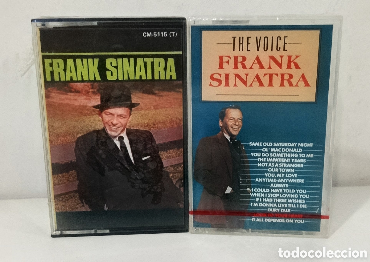 Casetes antiguos: PACK ESPECIAL FRANK SINATRA. 2 CASSETTES PRECINTADOS