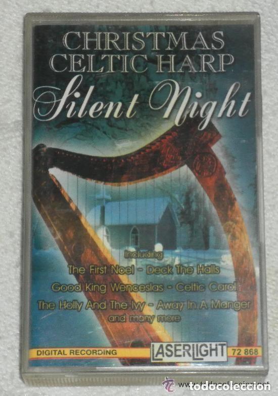 Casetes antiguos: CHRISTMAS CELTIC HARP SILENT NIGHT (MUSICA CELTA ARPA) The first Noel,Celtic Carol