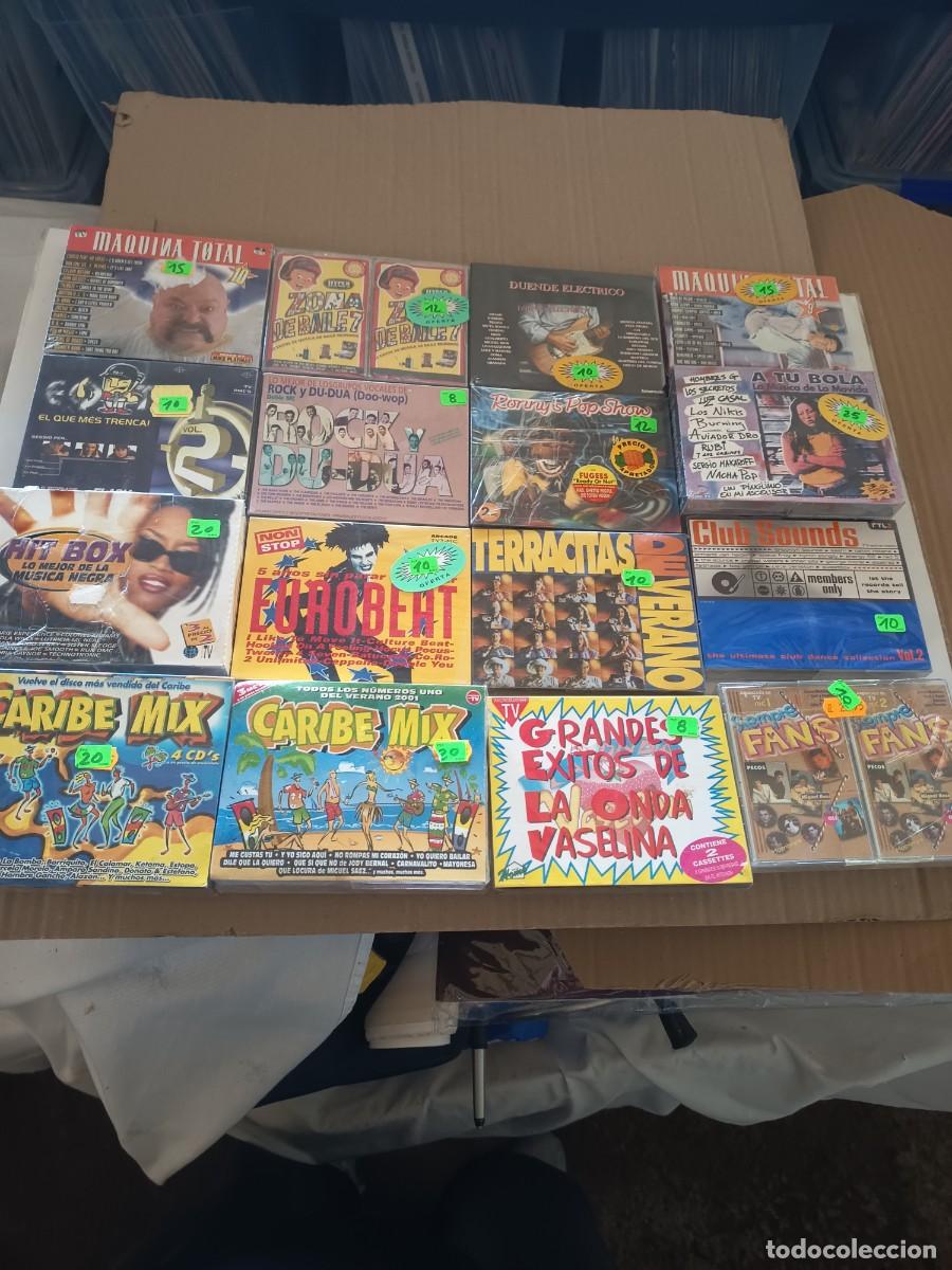 Casetes antiguos: COLECCION DE CASETTES A&Ntilde;OS 90,(SIN DESPRECINTAR),DISCO,HOUSE,ELECTRONICA ETC