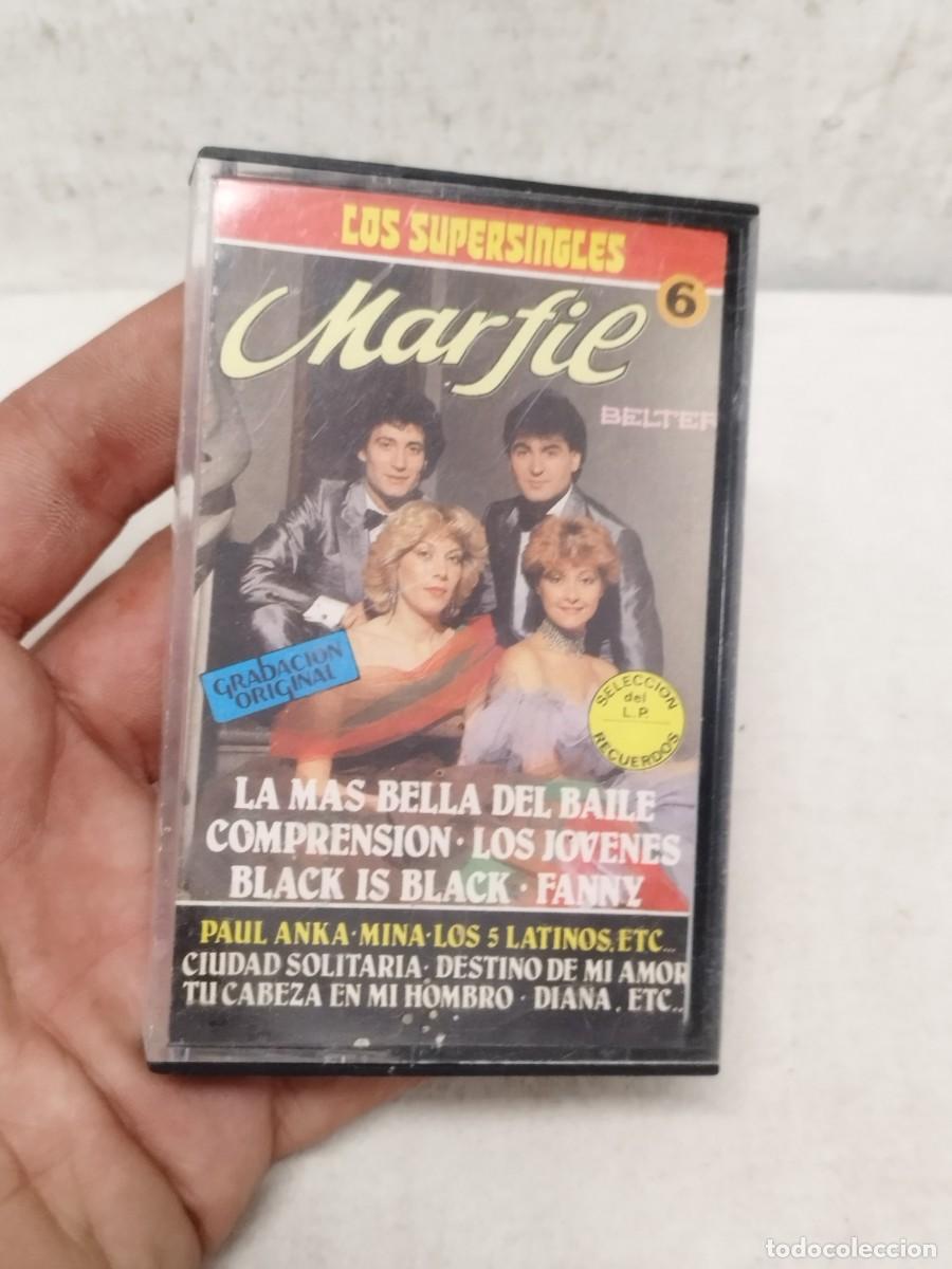 Casetes antiguos: Marfil, los supersingles. Cassette, k7 cinta.