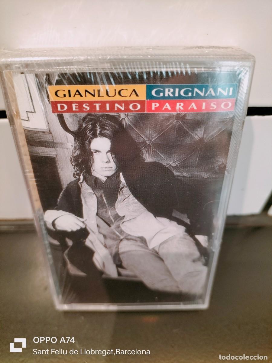 Casetes antiguos: RAR CASSETTE. GIANLUCA GRIGNANI. DESTINO PARAISO. MADE IN SPAIN