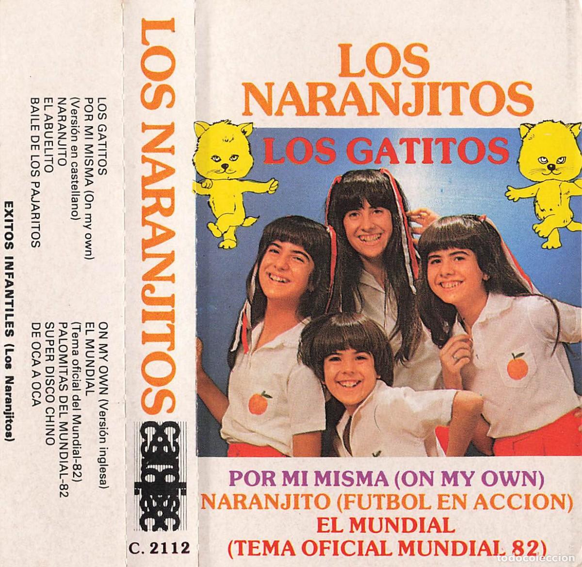 Casetes antiguos: Los naranjitos - Los Gatitos - &Eacute;xitos Infantiles (Cassette)
