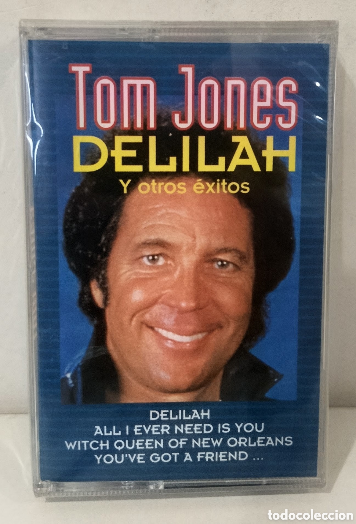 Casetes antiguos: TOM JONES - DELILAH Y OTROS &Eacute;XITOS. CASSETTE PRECINTADO