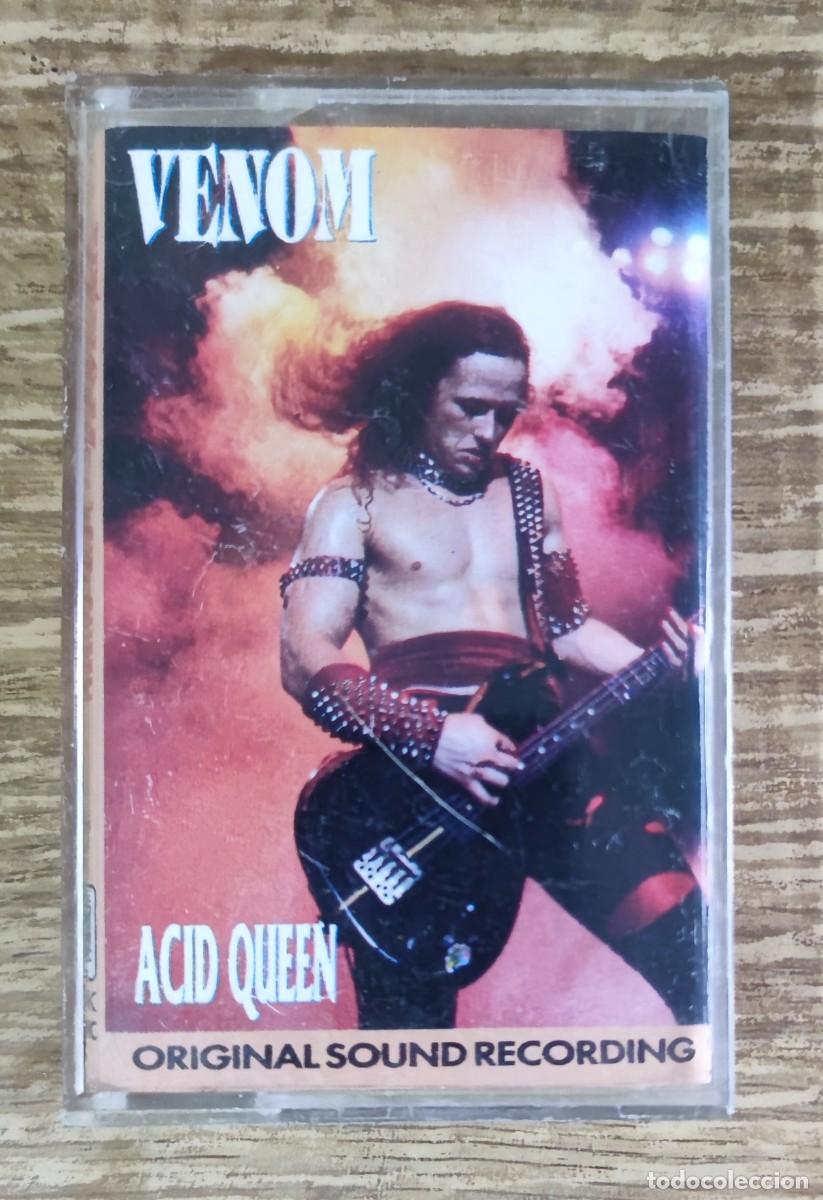 Casetes antiguos: Cassette Venom - Acid Queen (1991)