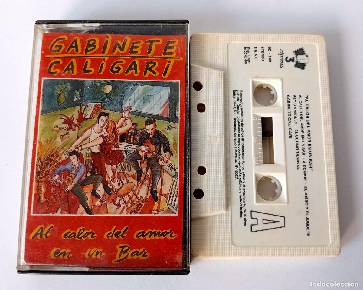 Casetes antiguos: CASSETTE GABINETE CALIGARI - AL CALOR DEL AMOR EN UN BAR