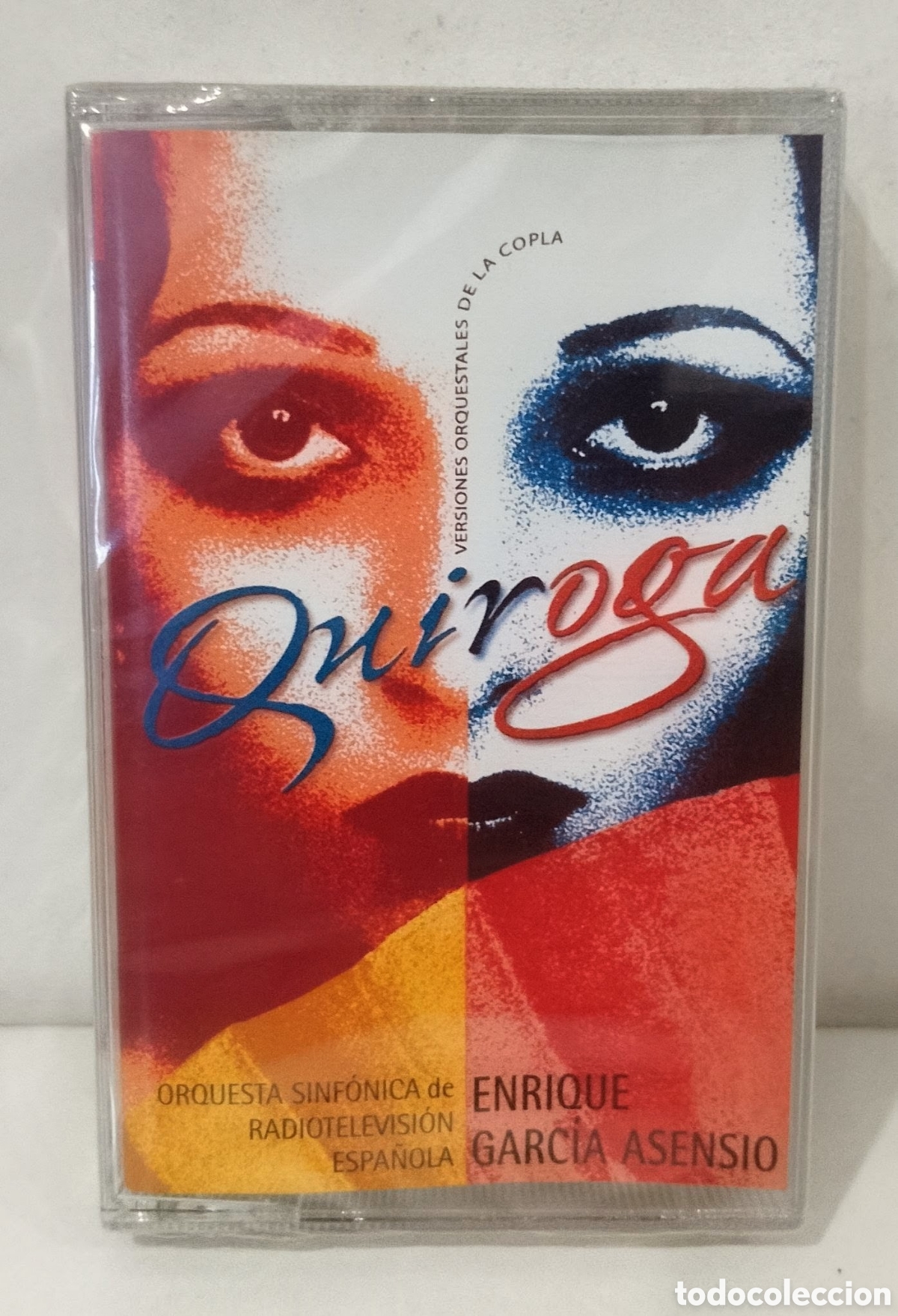 Casetes antiguos: MAESTRO QUIROGA - ENRIQUE GARCIA ASENSIO. ORQUESTA SINFONICA DE RTVE. CASSETTE PRECINTADO