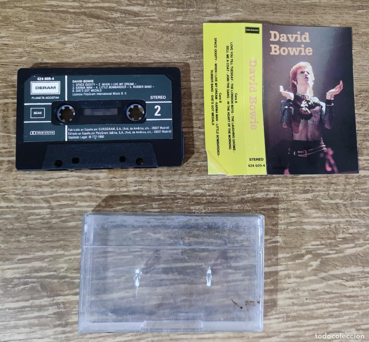 Casetes antiguos: Cassette David Bowie (1990) ed. espa&ntilde;ola - Foto 2