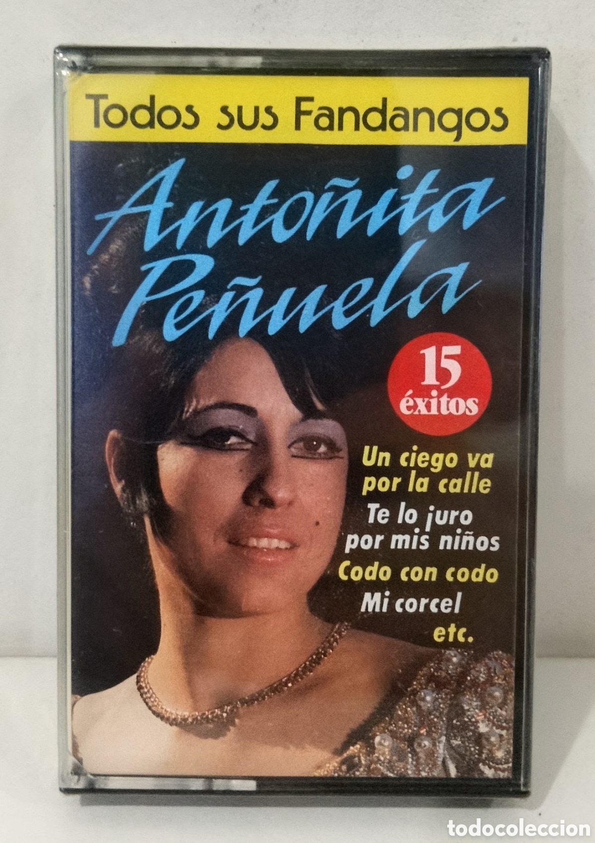 Casetes antiguos: ANTO&Ntilde;ITA PE&Ntilde;UELA - TODOS SUS FANDANGOS. CASSETTE PRECINTADO