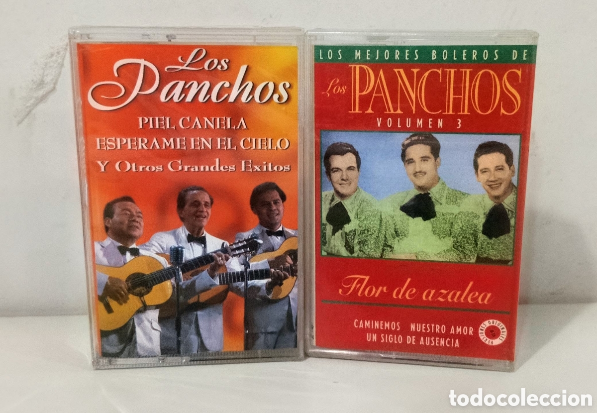 Casetes antiguos: OFERTA! PACK DE BOLEROS DE LOS PANCHOS. PAQUETE DE 2 CASSETES PRECINTADOS