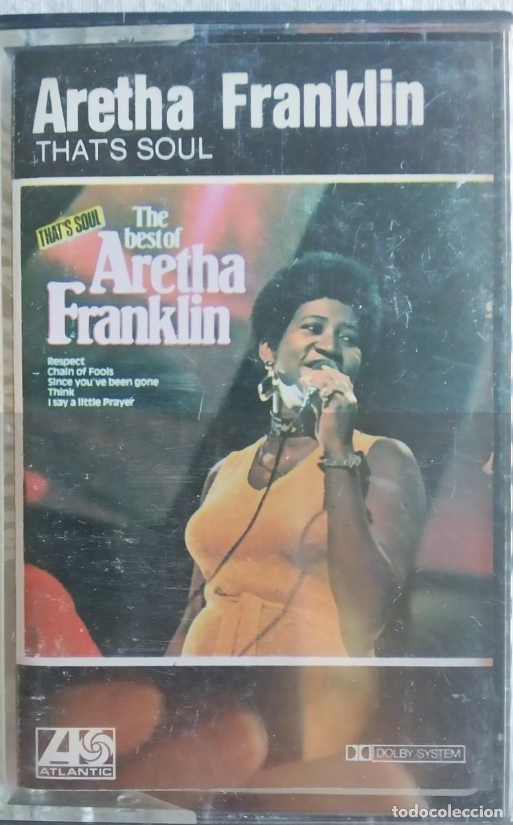Casetes antiguos: ARETHA FRANKLIN *1980 * THATS SOUL * THE BEST OF